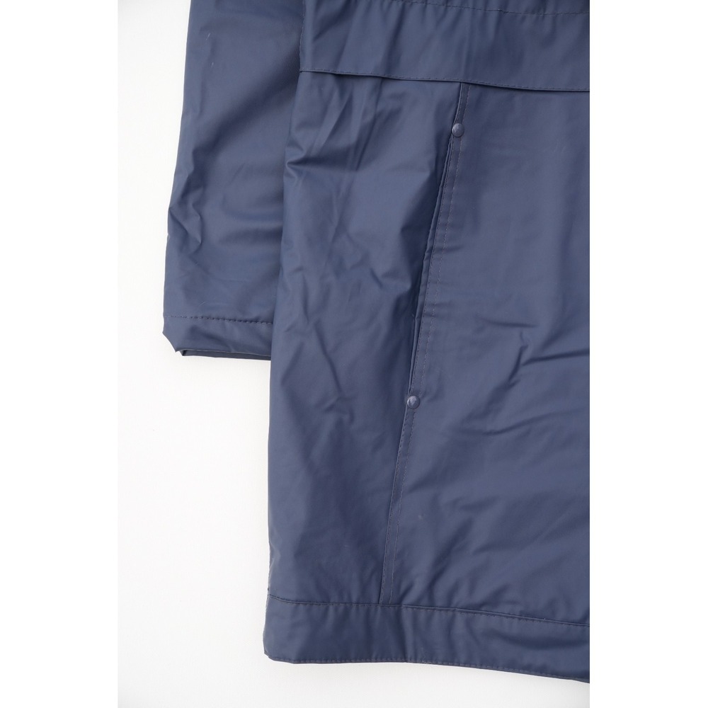 Misty Harbor Men's Hooded Rain Jacket Blue Fleece Lined Waterproof Coat Size L - Picture 6 of 13